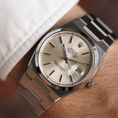 rolex quartz watch men|rolex oysterquartz datejust 17000.